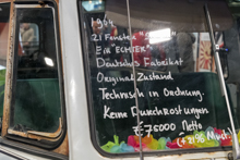 hoher Preis fr einen 21-Fenster-VW-Bus-Samba