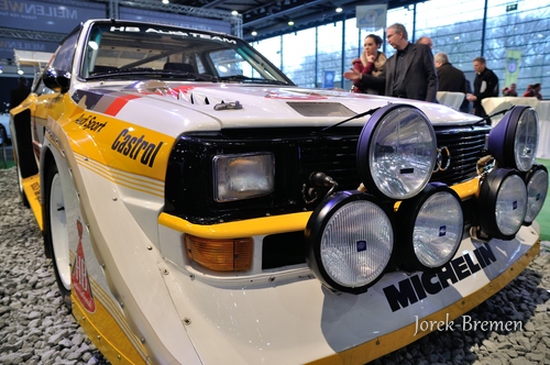 Fr Fotogalerie hier klicken - Audi Ur-Quattro - Bremen Classic Motorshow 2013