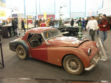 Triumph TR 3 unrestauriert