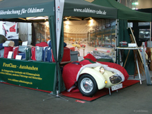 Austin Healey Sprite Mk. 1 halbiert