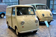 Goggomobil Transporter vor DKW Schnelllaster