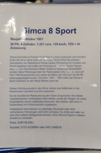 Simca 8 Sport (1951) Simca 8 Sport (1951)