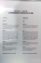 Lamborghini Countach LP 400 (1975) Lamborghini Countach LP 400 (1975)