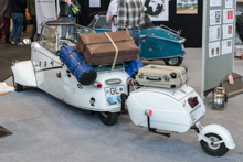 Messeerschmitt KR 200 Kabinenroller Cabrio mit Anhnger