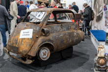 BMW Isetta mit Brandschaden