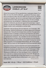 Lamborghini Diablo VT 16.4 (2000) Lamborghini Diablo VT 16.4 (2000)