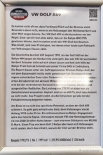 VW Golf A59 (1992/3) VW Golf A59 (1992/3)