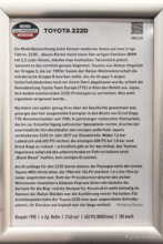 Toyota 222D (1985) Toyota 222D (1985)