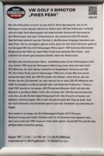 VW Golf II Bimotor Pike Peak (1987) VW Golf II Bimotor Pike Peak (1987)