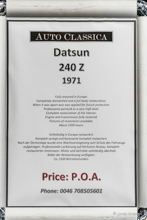 Datsun 240 Z (1971) Datsun 240 Z (1971)