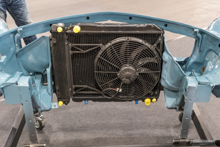 Nachrüstsatz elektrischer Kühlerventilator an Mercedes Pagode Nachrüstsatz elektrischer Kühlerventilator an Mercedes Pagode