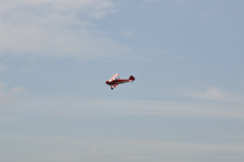 Doppeldecker Flugzeug