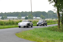 Porsche 356 B Cabrio 1963 vor VW 1303 Cabrio