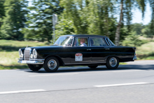 Mercedes Benz 220 S W111 (1962) - Dienstwagen des Bgm. Wilhelm Kaisen, am Steuer Wilm Koopmann, Beifahrer Brgerschaftsprsident Christian Weber