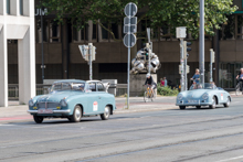 Goliath GP 1100 Cabriolimousine (1953-54) - Porsche 356 A Speedster