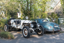 American La France (links) Chrysler Windsor (rechts)