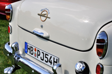 Opel Olympia Rekord Haifischmaul Rolldach-Cabrio