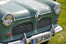 Ford Taunus 1952-55 Weltkugel Detail