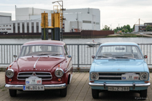 Borgward Isabella (li) Opel Kadett B (re)