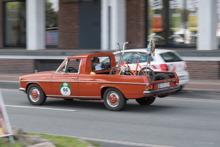 Mercedes-Benz 220 D Pick-up (1973) mit Bonanza-Rad