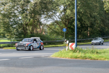 vorn: Lancia Delta HF Integrale (ca. 1990) Martini Racing hinten: Porsche 924