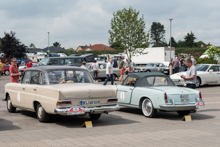 Mercedes-Benz 200 D W110 (1967) - Fiat 1200 Cabrio (1962) Mercedes-Benz 200 D W110 (1967) - Fiat 1200 Cabrio (1962)