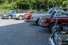 Mercedes-Oldtimer aufgereiht Mercedes-Oldtimer aufgereiht