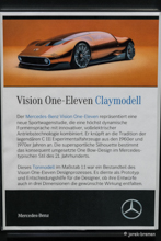 Mercedes-Benz Vision One-Eleven Tonmodell Mercedes-Benz Vision One-Eleven Tonmodell