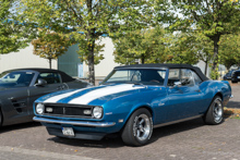 Chevrolet Camaro Cabriolet (1968) mit optionalem Heckspoiler Chevrolet Camaro Cabriolet (1968) mit optionalem Heckspoiler