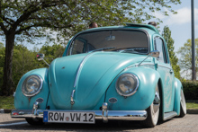 VW 1200 Käfer (ca. 1961) im Shabby-Look mit Luftfahrwerk VW 1200 Käfer (ca. 1961) im Shabby-Look mit Luftfahrwerk