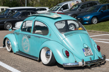 VW 1200 Käfer (ca. 1961) im Shabby-Look mit Luftfahrwerk VW 1200 Käfer (ca. 1961) im Shabby-Look mit Luftfahrwerk