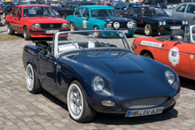 MG Midget mit Sonderhaube