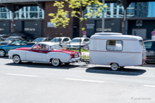 Borgward Isabella Coupe mit Eriba Puck (beide Anfang 1960er)