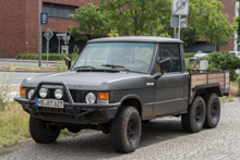 Range Rover (1970-85) Pickup mit Doppelachse