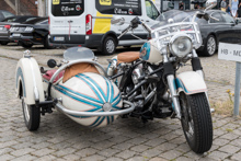 Harley-Davidson Gespann mit Steib Seitenwagen Typ S 501 (1951) Harley-Davidson Gespann mit Steib Seitenwagen Typ S 501 (1951)