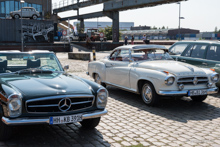 li: Mercedes Benz 280 SL Pagode W113 (1963-71) re: Borgward Isabella Coupe