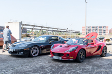 li: Chevrolet Corvette C6 Z06 (2005-13) re: Lotus Elise S2 (2000-10)