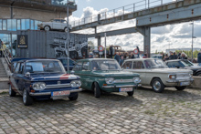 von links: NSU TTS - NSU Prinz 1000 - NSU 1200 C