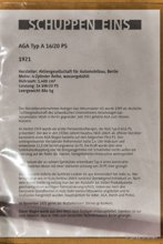AGA Typ A 16/20 PS (1921)