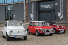Fiat 500 / BL Mini Cooper / Austin Healey Sprite Mk. I Frogeye Fiat 500 / BL Mini Cooper / Austin Healey Sprite Mk. I Frogeye