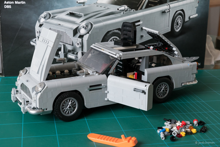 Aston Martin DB 5 - LEGO Funktionsmodell - James Bond 007