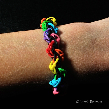 Rainbow Loom Armband