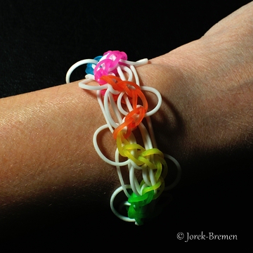 Rainbow Loom Armband